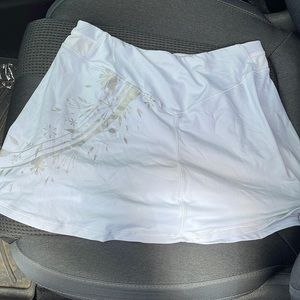 White Nike Skort